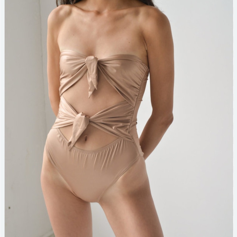 Maryam Nasir Zadeh One piece Swimsuit